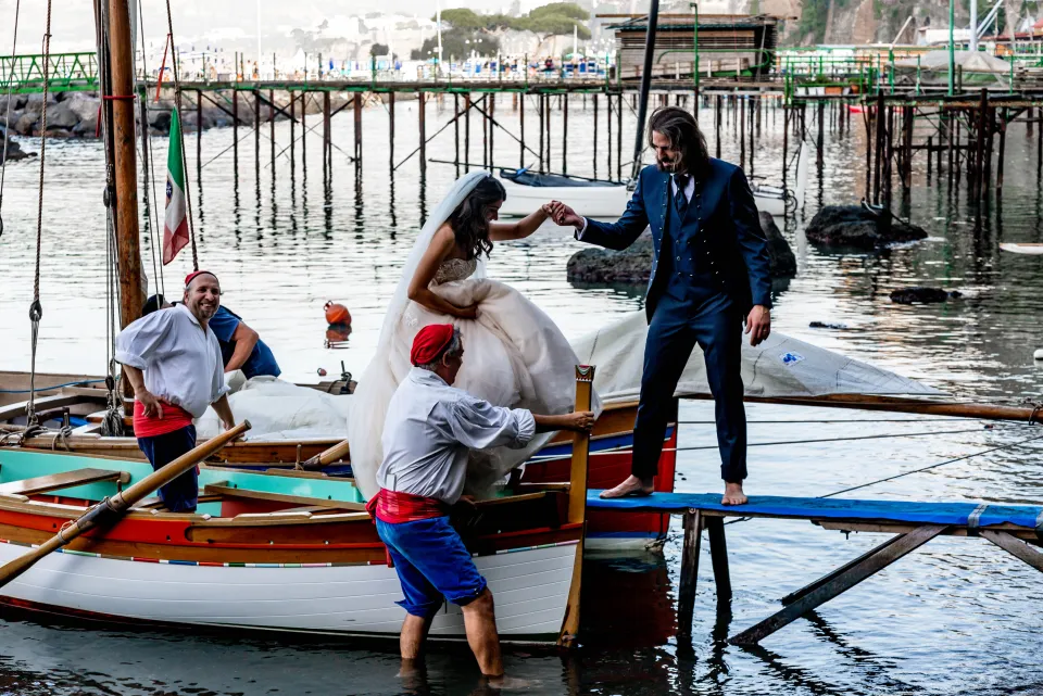 Matrimonio in Penisola Sorrentina: idee di intrattenimento tradizionale